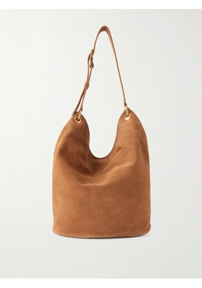 Nili Lotan - Cooper Suede Shoulder Bag - Brown - One size