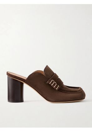 JW Anderson - Suede Mule Pumps - Brown - IT35,IT36,IT37,IT38,IT39,IT40,IT41