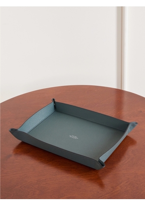 Smythson - Panama Leather Trinket Tray - Green - One size