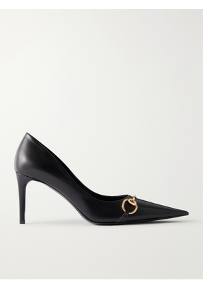 Gucci - Donna Embellished Leather Pumps - Black - IT36,IT37,IT37.5,IT38,IT38.5,IT39,IT39.5,IT40,IT40.5,IT41