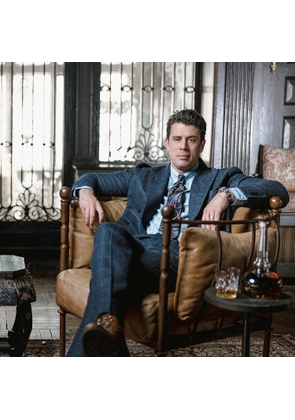 Unconstructed Windowpane Sport Coat
