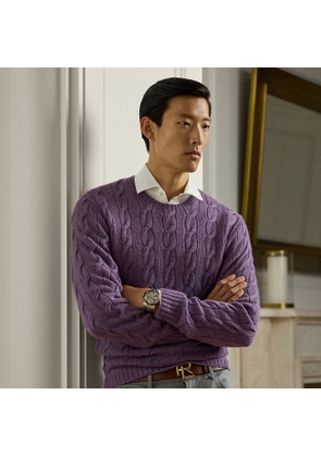 Cable-Knit Cashmere Sweater