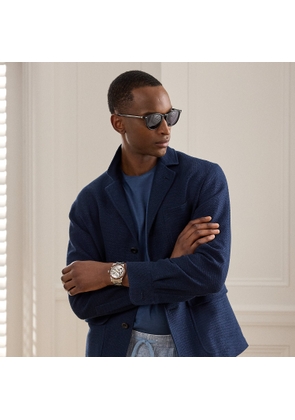 Hand-Tailored Cotton-Linen Blazer