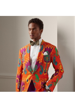 Kent Ikat-Print Linen Jacket
