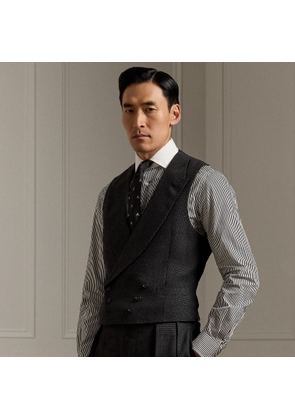 Hand-Tailored Cashmere Lapel Waistcoat