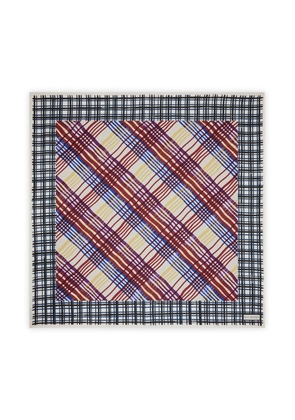 Mulberry Large Square Scarf - Carnival Check Multicolour