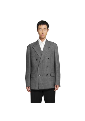 Prince of Wales Double-Breasted Blazer