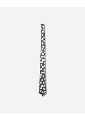 Polka Dot Tie White