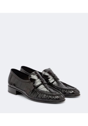 The Row Soft leather loafers