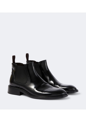 The Row Gable leather Chelsea boots