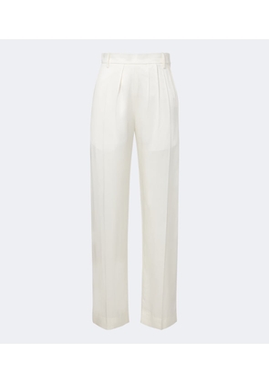 Victoria Beckham Satin wide-leg pants