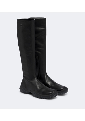Miu Miu Leather knee-high boots