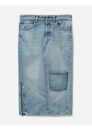 Denim Midi Skirt