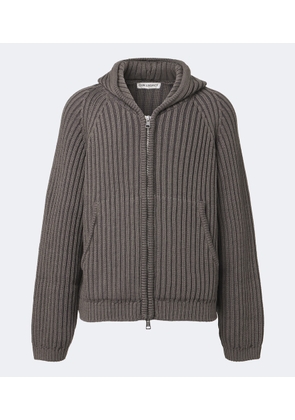 Our Legacy Level wool zip-up hoodie