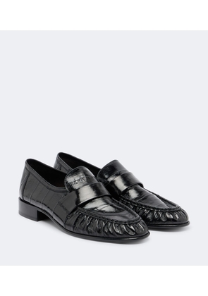 The Row Soft leather loafers