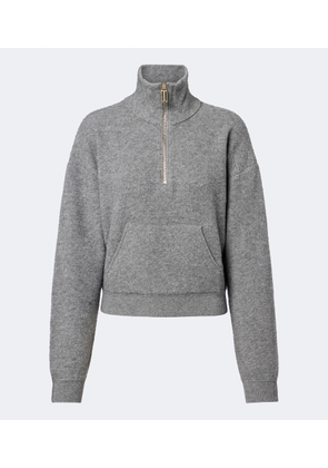 Victoria Beckham Wool and cashmere half-zip sweater