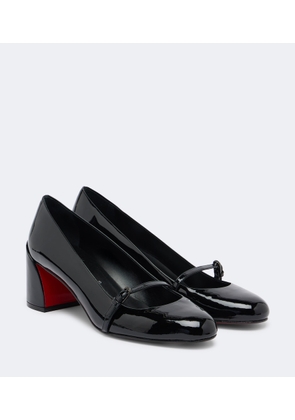 Christian Louboutin Jane Nina patent leather Mary Jane pumps