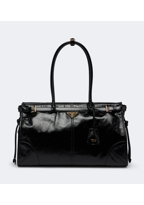 Prada Prada Bonnie Large leather top-handle bag