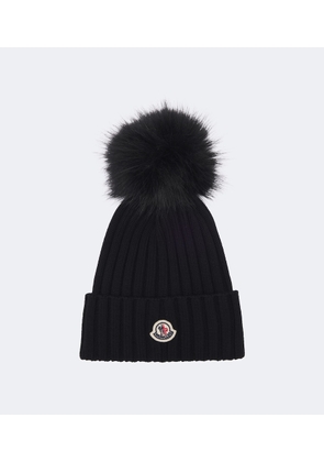 Moncler Virgin wool beanie