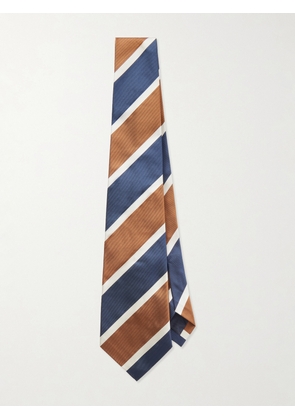 Dunhill - 9.5cm Striped Silk Tie - Men - Multi