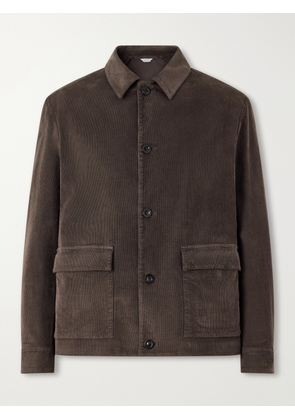 Boglioli - Cotton-Blend Corduroy Overshirt - Men - Brown - IT 42