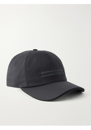 Zegna - Motorin Logo-Embellished Shell Cap - Men - Black - S