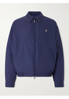 Polo Ralph Lauren - Logo-Embroidered Recycled-Shell Down Jacket - Men - Blue - S