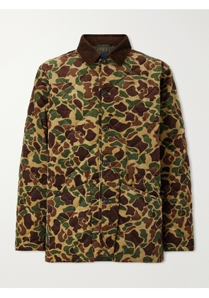 Polo Ralph Lauren - Logo-Embroidered Quilted Cotton-Corduroy Jacket - Men - Multi - S