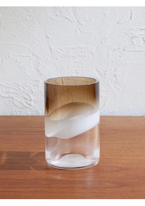 Brunello Cucinelli - Gradient Glass Vase - Men - Neutrals