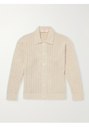 Orlebar Brown - Thomas Organic Cotton Cardigan - Men - Neutrals - XS