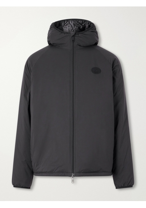 Burberry - Logo-Appliquéd Shell Hooded Jacket - Men - Black - XS