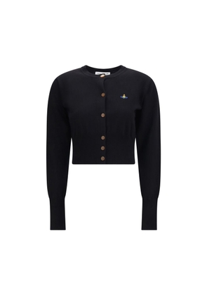 Vivienne Westwood Black Cotton Cardigan - M