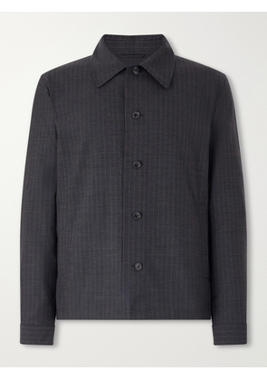 NN07 - Zander 10037 Pinstriped Recycled-Woven Jacket - Men - Blue - S