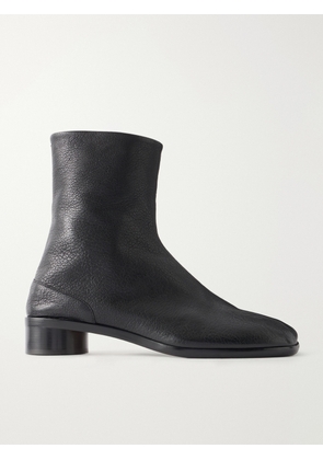 Maison Margiela - Tabi Split-Toe Full-Grain Leather Boots - Men - Black - EU 40