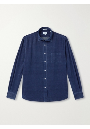 Hartford - Paul Cotton-Corduroy Shirt - Men - Blue - S