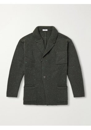 Inis Meáin - Wool and Cashmere-Blend Cardigan - Men - Green - S