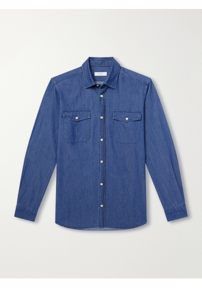 Boglioli - Denim Shirt - Men - Blue - EU 38