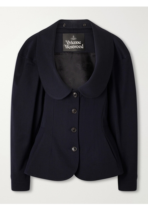 Vivienne Westwood - Bergere Cotton And Wool-blend Blazer - Blue - IT36,IT38,IT40,IT42,IT44