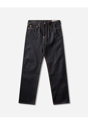 Men s Seagull Print Pockets Jeans Raw Indigo