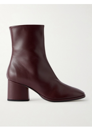 Aeyde - Ayla 65 Leather Ankle Boots - Burgundy - EU 36,EU 37,EU 38,EU 39,EU 40,EU 41,EU 42