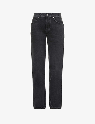 + NET SUSTAIN '90s mid-rise straight-leg organic jeans