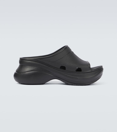 Balenciaga Pool Crocs™ rubber sandals | MILANSTYLE.COM