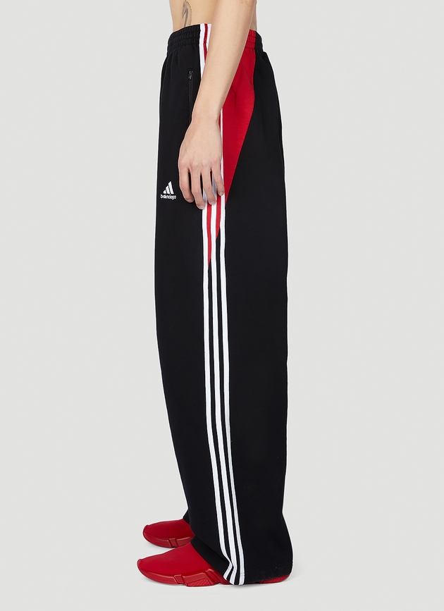 Balenciaga x adidas Baggy Track Pants, Man Pants Red Xs