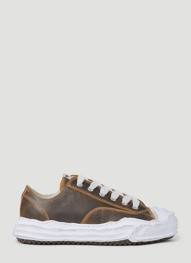 Maison Mihara Yasuhiro Hank Og Sole Leather Low Top Sneaker | Man