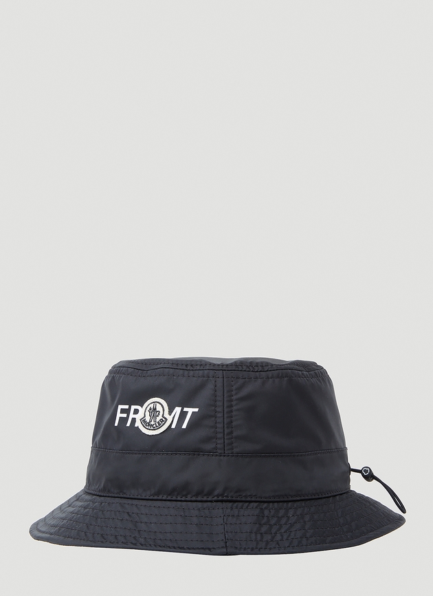 7 Moncler Fragment Logo Bucket Hat | Hats Black M | MILANSTYLE.COM