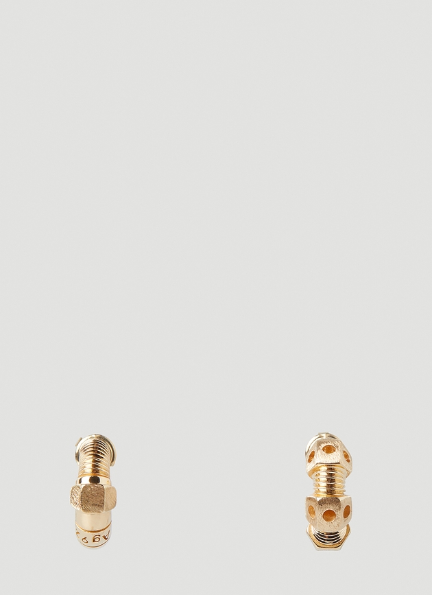 Bottega Veneta Thread Hoop Earrings | Woman Jewellery Gold One