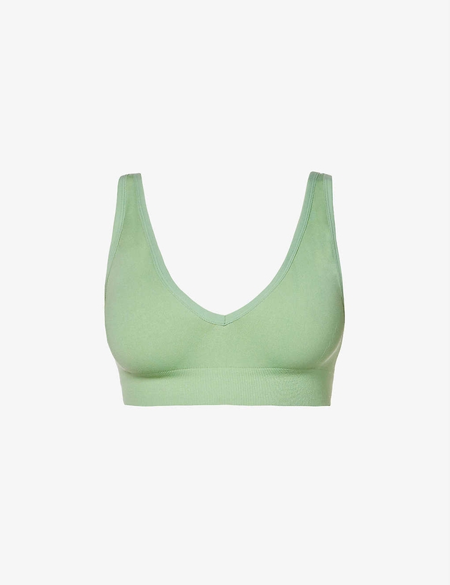 WeWoreWhat Bandeau Sports Bra in Off White