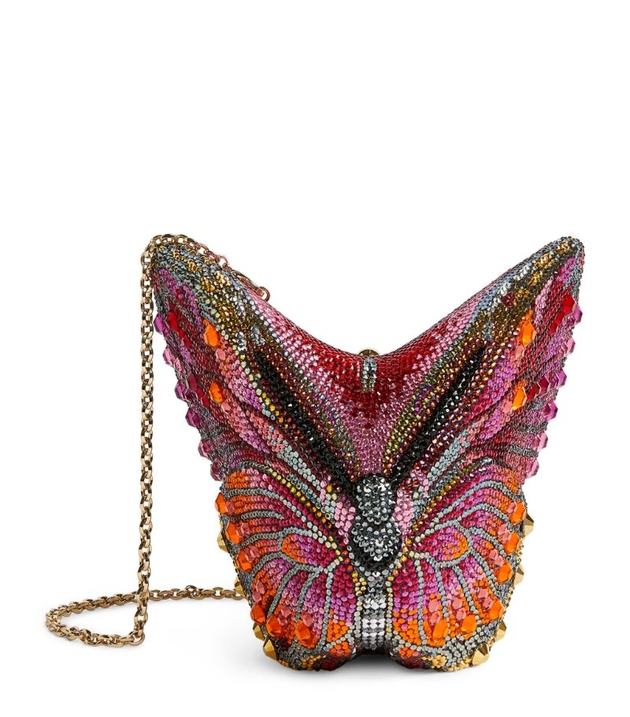Judith Leiber Crystal Fireclipper Butterfly Clutch Bag | MILANSTYLE.COM