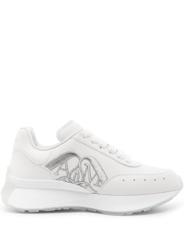 Alexander McQueen Octopus Embroidered Low-Top Sneaker, White | Sneakers, Alexander  mcqueen shoes, Lace up shoes