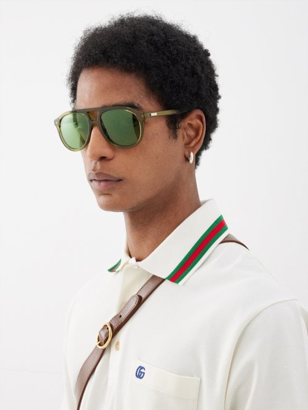 1,202 Gucci Sunglasses Men Stock Photos, High-Res Pictures, and Images -  Getty Images